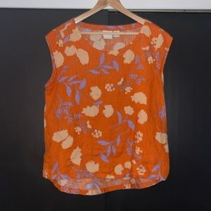 Rachel Zoe linen top